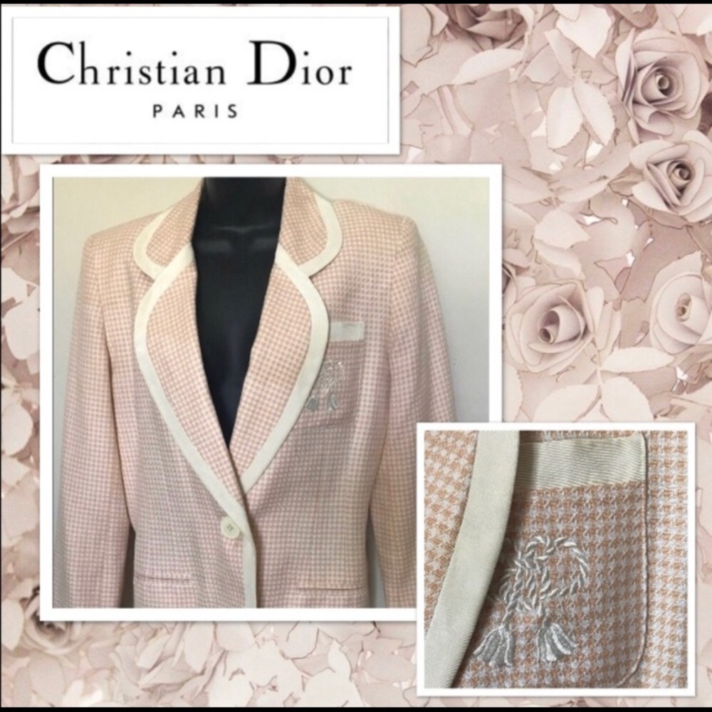 Vintage Dior Long Sleeves Line  Jacket